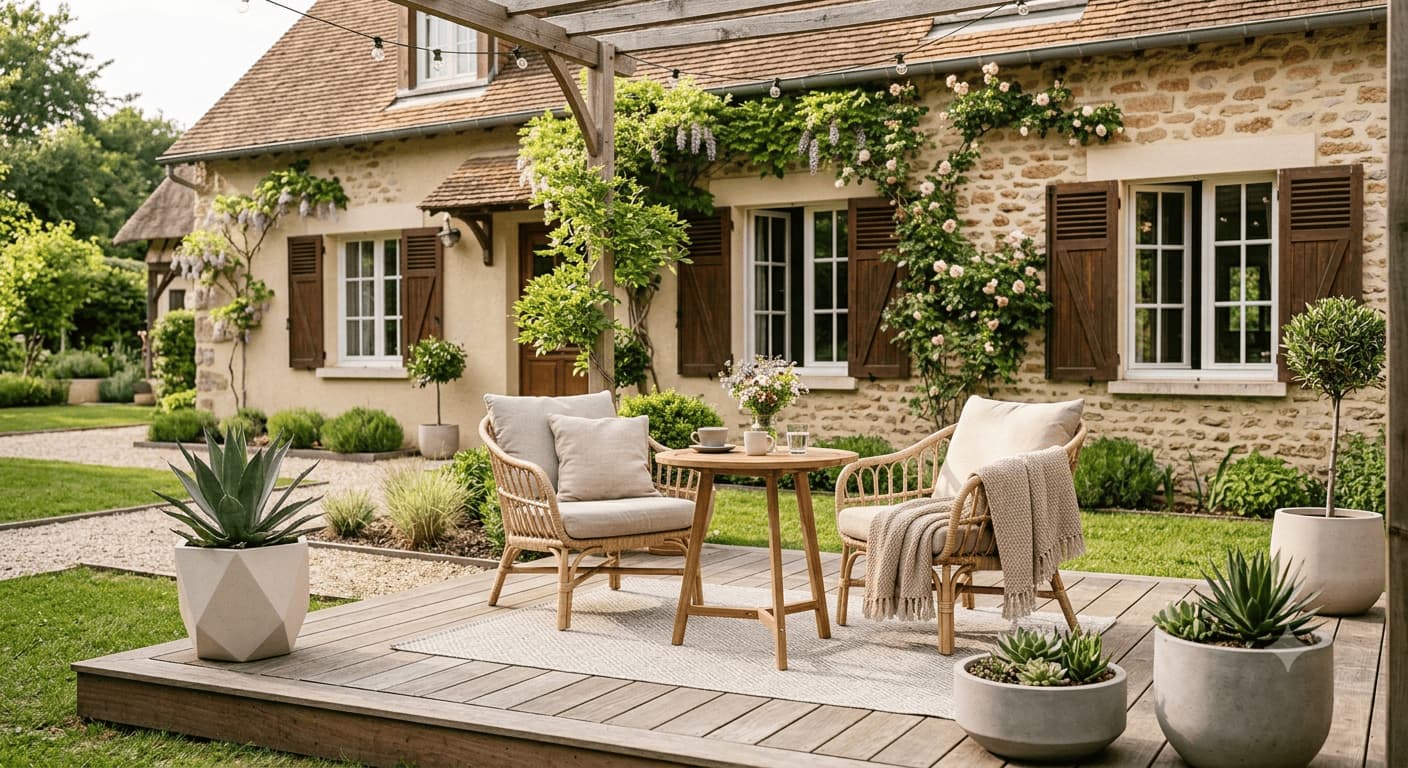 Terrasse moderne