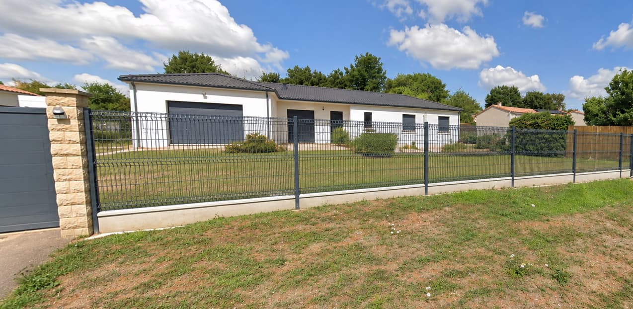 Réalisation de clôture à Chauvigny